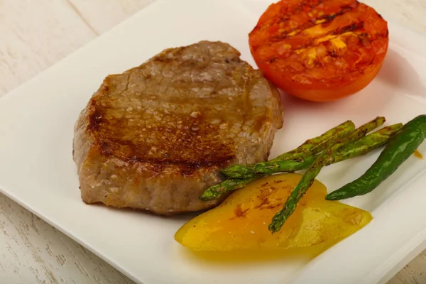 Bife grelhado — Fotografia de Stock