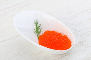 Lezzetli kırmızı havyar