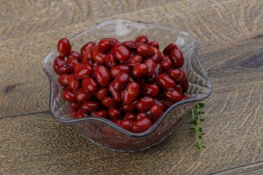 Kırmızı konserve barbunya fasulyesi