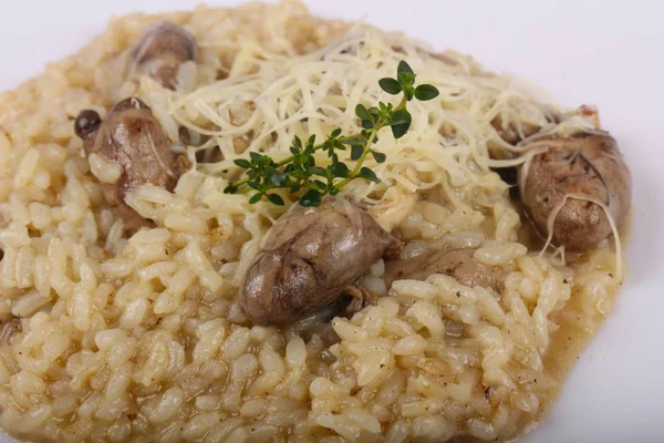 Risotto wich tavuk Kalpler