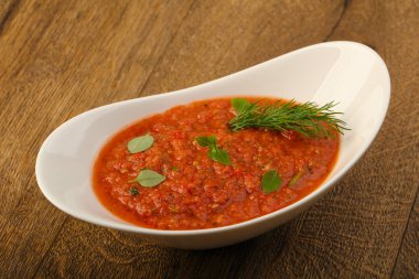 domates gazpacho çorbası