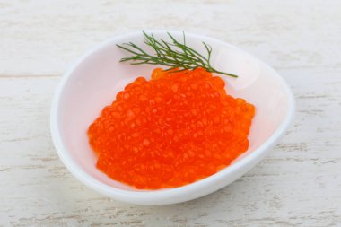 Lezzetli kırmızı havyar