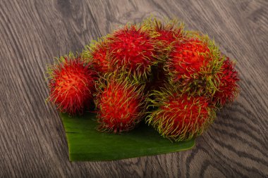 Olgun Rambutan yığın