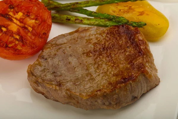 Grilovaný hovězí steak — Stock fotografie