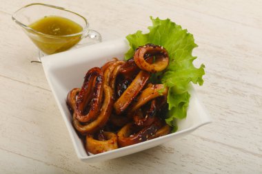 Kalamar teriyaki Yüzükler