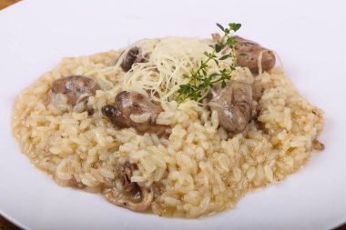 Risotto wich tavuk Kalpler