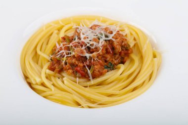 lezzetli spagetti bolonez