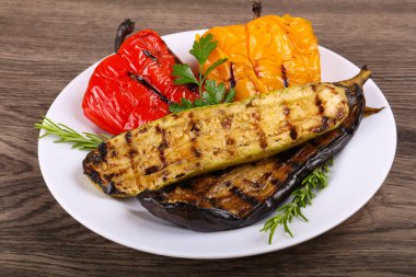 Etkili ızgara sebze 