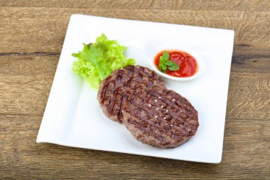 Izgara burger pirzola