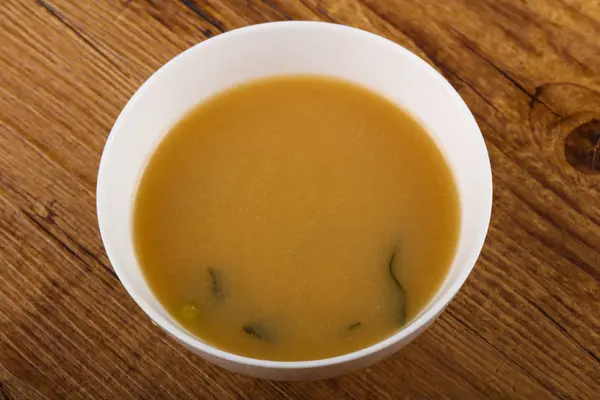 Sopa tradicional Miso — Fotografia de Stock