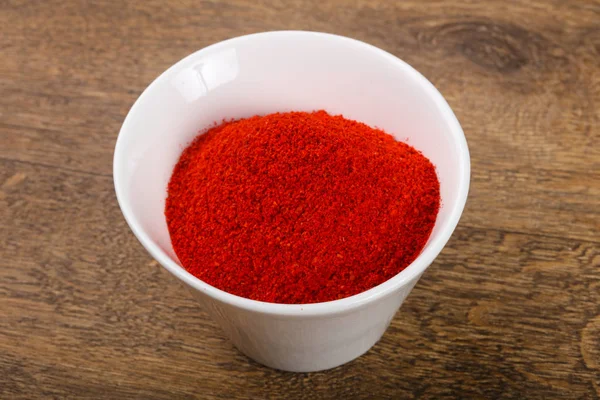 Red pepper powder — Stock Photo, Image