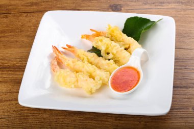 Kaplan karides tempura