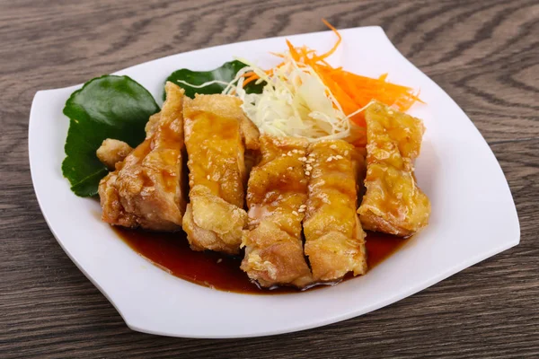 Ayam Teriyaki lezat — Stok Foto