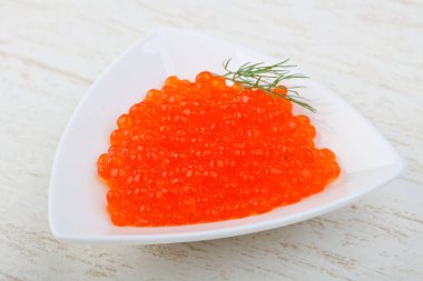 Lezzetli kırmızı havyar