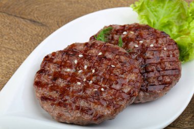 Izgara burger pirzola