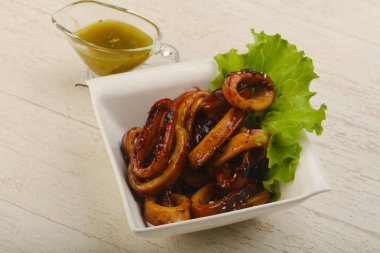 Kalamar teriyaki Yüzükler