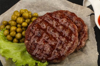 Izgara burger pirzola