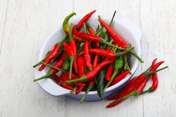 Hot chili peppers — Stock Photo, Image