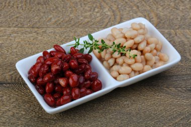 Beyaz ve kırmızı Barbunya