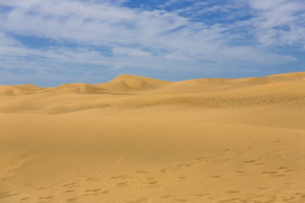 Poušť v Kanárské ostrov Gran Canaria — Stock fotografie