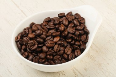 Kavrulmuş kahve çekirdeği.