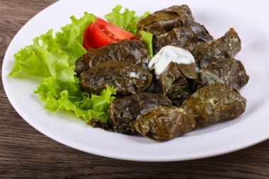 yaprak dolması et