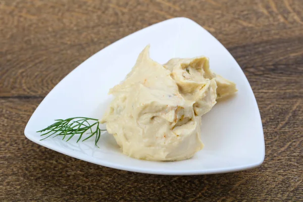 Arabski tradycyjnych Hummus — Zdjęcie stockowe