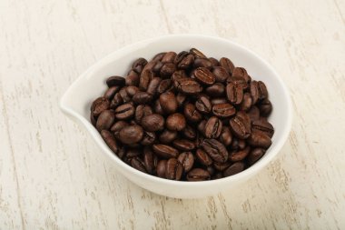 Kavrulmuş kahve çekirdeği.