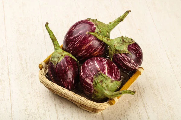 Rijpe Aziatische aubergine — Stockfoto