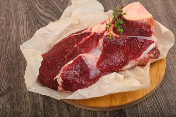 Rohes Rindfleisch — Stockfoto