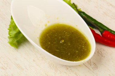 Tay baharatlı sos deniz ürünleri