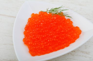 Lezzetli kırmızı havyar