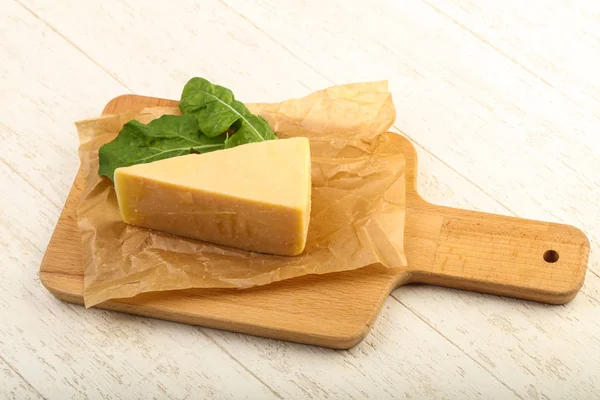 Parmesan cheese slice — Stockfoto