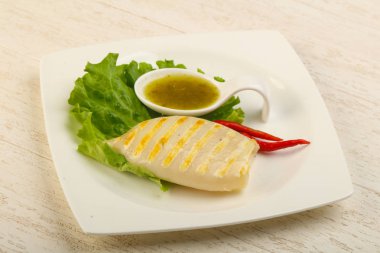 soslu ızgara kalamar