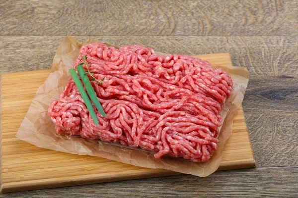 Rohes Rinderhackfleisch — Stockfoto