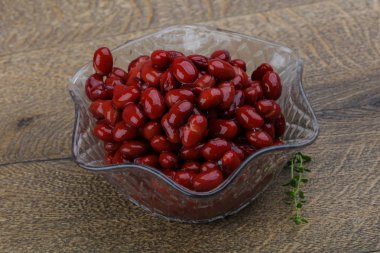 Kırmızı konserve barbunya fasulyesi