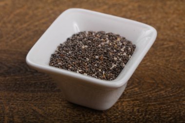 Kavanozda chia tohumları