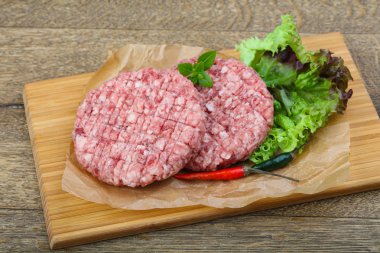 Ham burger pirzola