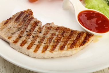 Izgara bağlantı noktası biftek