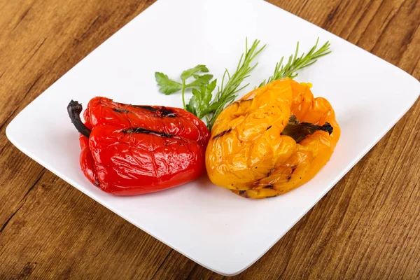 Gegrillte Paprika — Stockfoto