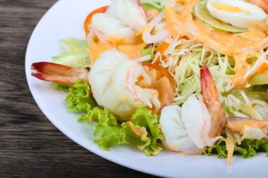 lezzetli karides kokteyl