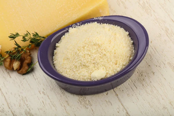 Parmesan grated cheese — Stock Photo, Image