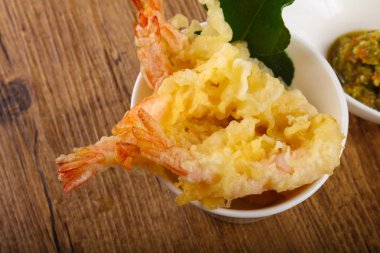 Kaplan karides tempura