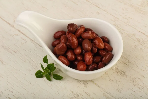 Kidney beans in the bowl — Stock Photo, Image