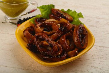 Kalamar teriyaki Yüzükler