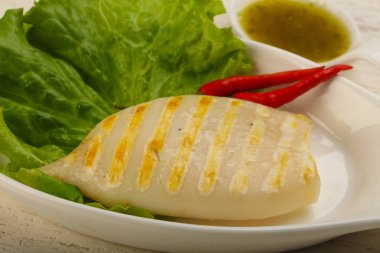 soslu ızgara kalamar