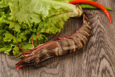 Ham koca kaplan karides