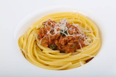 lezzetli spagetti bolonez