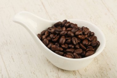 Kavrulmuş kahve çekirdeği.