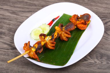 Asya Mutfağı ahtapot şiş